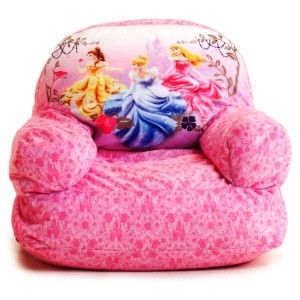 comfort research disney 3 princess bean bag chair