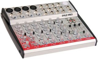 New Pyle PYD1270 12 Channel 2 Bus Console Mixer DJ Pro