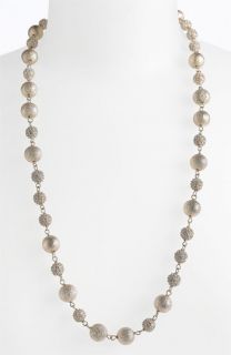 St. John Collection Brushed Gold Short Necklace