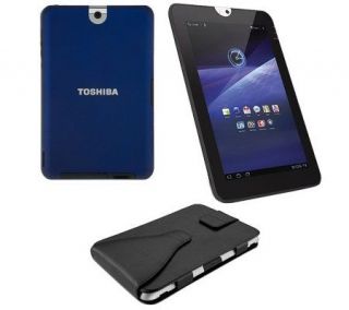 Toshiba Thrive 10 32GB Tablet  Color Back Cover & Folio Case