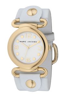 MARC BY MARC JACOBS Molly Patent Leather Round Dial Watch