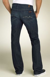 7 For All Mankind® Squiggle Pocket Bootcut Jeans (Los Angeles Dark Wash)