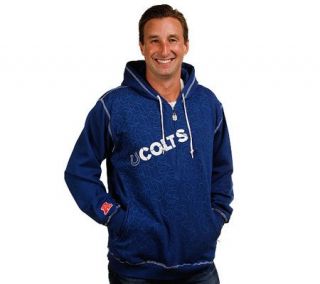 NFL Indianapolis Colts Mens 1/4 Zip Hooded Sweatshirt   A321185
