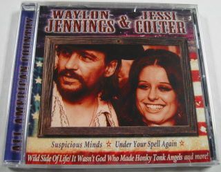 Waylon Jennings Jessi Colter All American Country CD