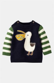 Mini Boden Logo Sweater (Infant)