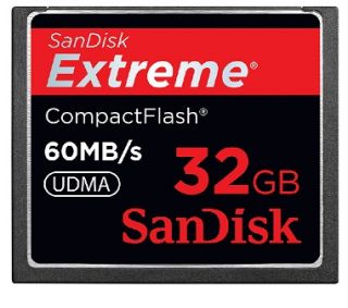 New SanDisk 32GB Extreme Compact Flash CF Memory Card 400x 60MB s UDMA
