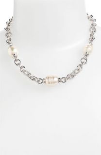 Majorica 12mm Baroque Pearl Link Necklace