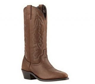 Laredo Mens 13 Deer Tan Cowboy Boots —