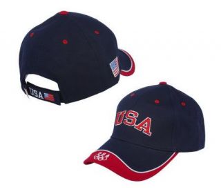 2010 Olympics Team USA Embroidered Adjustable Cap —