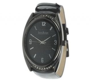 Joan Rivers Signature Style Oval Strap Watch —