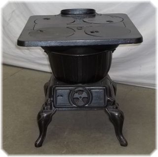  Cast Iron Tennessee R4 Gem Cook Stove Coal Heater Kitchen