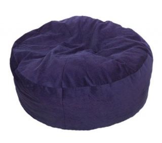 Convertible Beanbag Style Twin Sleeper Chair/Bed w/ Corduroy Cover