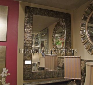 Coaldale Bark Frame Rectangular Wall Mirror