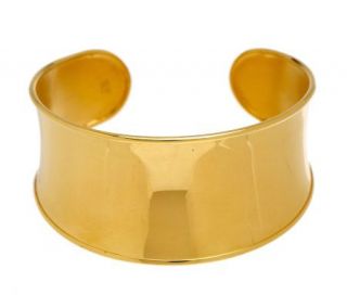 Veronese 18K Clad Large Polished Cuff —