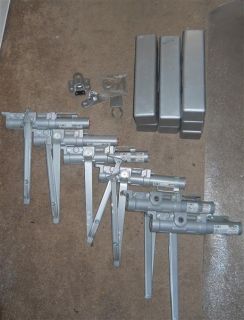 Lot of 6 LCN 1460 No Leak Commercial Door Closers w Covers and Misc