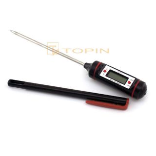 Digital Probe Thermometer for Food Meat Cooking Kitchen BBQ Multi