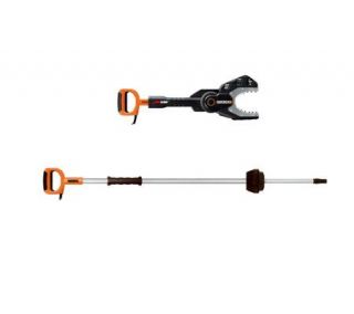 Worx JawSaw Pruning Chain Saw with Extension Pole —