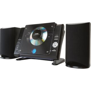 Coby CXCD380 Micro CD Player Stereo System with PPL AM/FM Tuner
