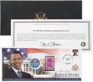 2009 Obama Limited Edition Commemorative Cover —