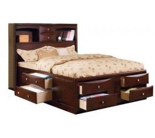 Manhatten Queen Size Bed w/ Storage by Acme Furniture —