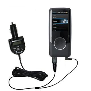 Coby MP620 Video  Player FM Transmitter Car Charge