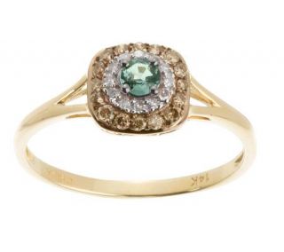 10 ct Alexandrite & 1/5 ct tw Diamond Ring, 14K —