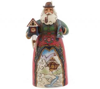 Jim Shore Heartwood Creek German Santa Figurine —