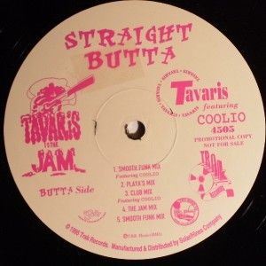 Tavaris Feat Coolio Straight Butta 12 DJ Hip Hop