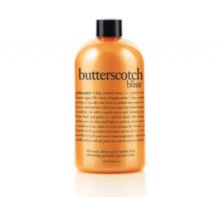 philosophy butterscotch bliss 3 in 1 shower gel, 24 oz —