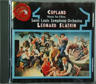 Copland Music for Films by Saint Louis Symphony Orchestra CD Aug 1994