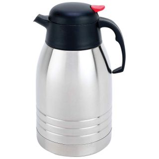 New 2 Qt Thermal Stainless Steel Vacuum Coffee Carafe