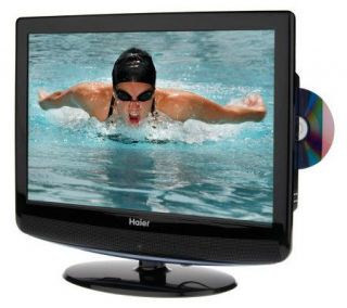 Haier 19 Diag Widescreen High Definition 720p LCD TV w/Built in DVD 