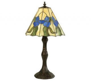 Tiffany Style 20 1/2H Iris Accent Lamp —