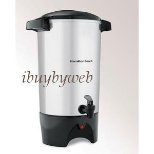 hamilton beach 40515 large 42 cup coffee pot urn new cup per minute