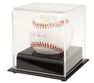 Whitey Ford Signed Limited Edition Stat Baseball —