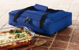 Set of 2 Insulates Casserole Food Totes Carrier Bags