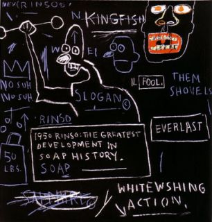 Jean Michel Basquiat Rinso Edition 85 Mint Condit