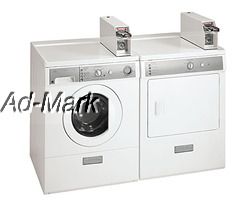 New Frigidaire Commercial Coin Op Washer and Ele Dryer