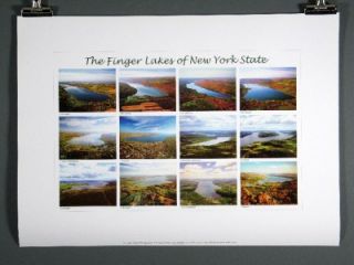 Finger Lakes of New York State Poster Print Rochester