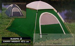 Academy Broadway Two Person Dome Tent   4 x 5 —