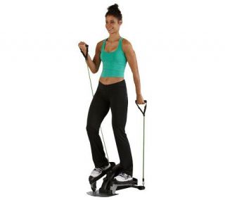 InMotion Compact Elliptical with ResistanceBands Display & DVD