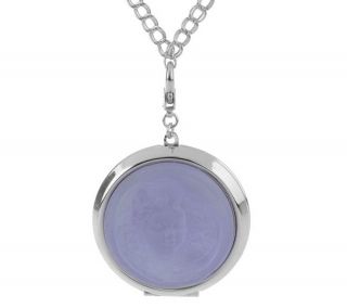 Kirks Folly Seaview Moon or Dream Angel Locket with 32 Chain