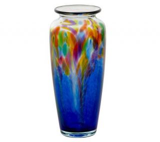 Kitras Art Glass 7 3/4 inch Art Nouveau Classic Vase —