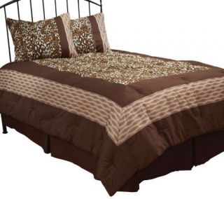 Joan Lunden Home Kenya 4 piece FL Comforter Set —