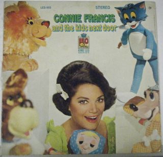 Connie Francis and The Kids Next Door MGM 33 RPM