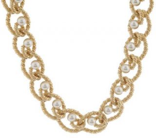 Kenneth Jay Lanes Twisted Classic Collar Necklace —