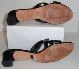 Cole Haan Resort Black Slides Sandals D13720 Size 8 5AA