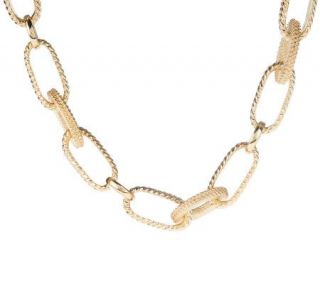 Kenneth Jay Lanes High Street Multi Textured 35 1/4 Necklace
