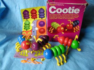 Cootie game toy 1976 classic toy by Schaper