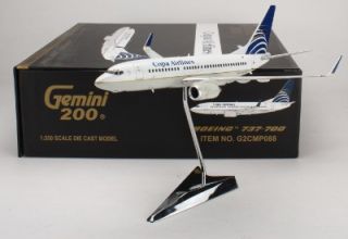 Gemini 200   Copa Airlines B737 7V3WL (HP 1528CMP)   1200   G2CMP088